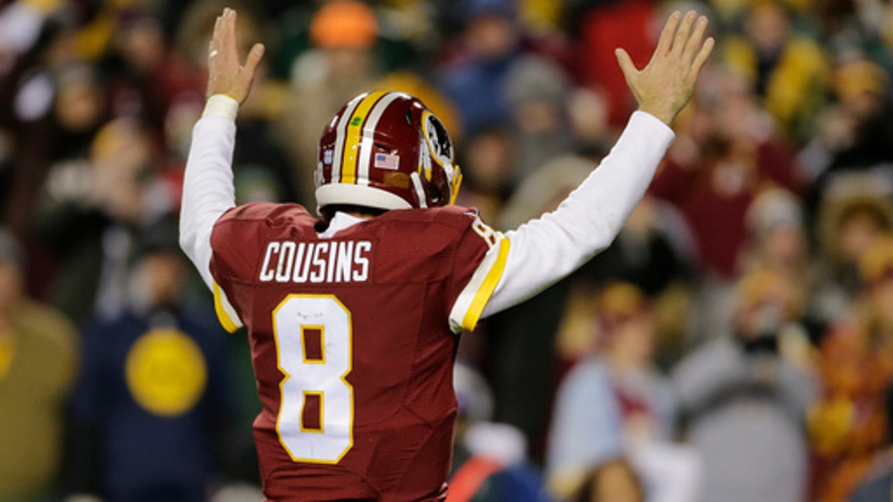 Cousins, Redskins light up Packers in high-flying 42-24 rout